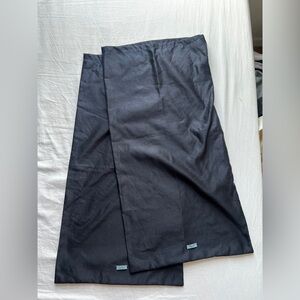 Prada Large Navy Silk Dust Bag For Tall Boots Set Of 2